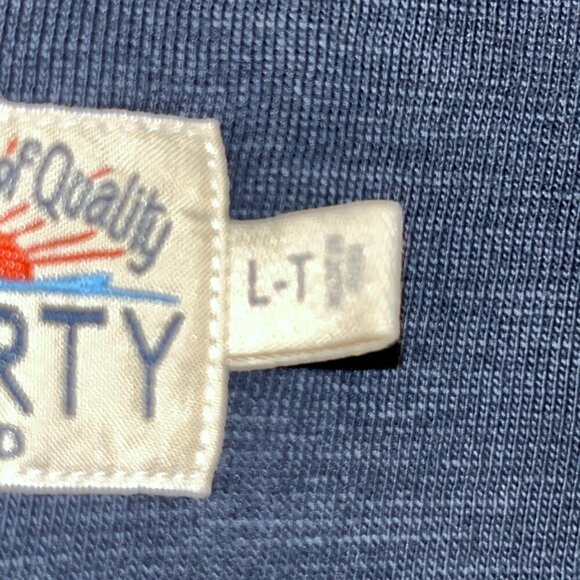 FAHERTY SUNWASHED KNIT SEASONS Single Pocket Shirt Organic Cotton Men's L Tall - Picture 10 of 13